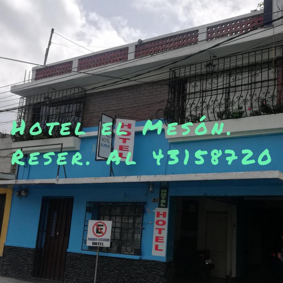 Hotel El Meson Guatemala Exteriör bild