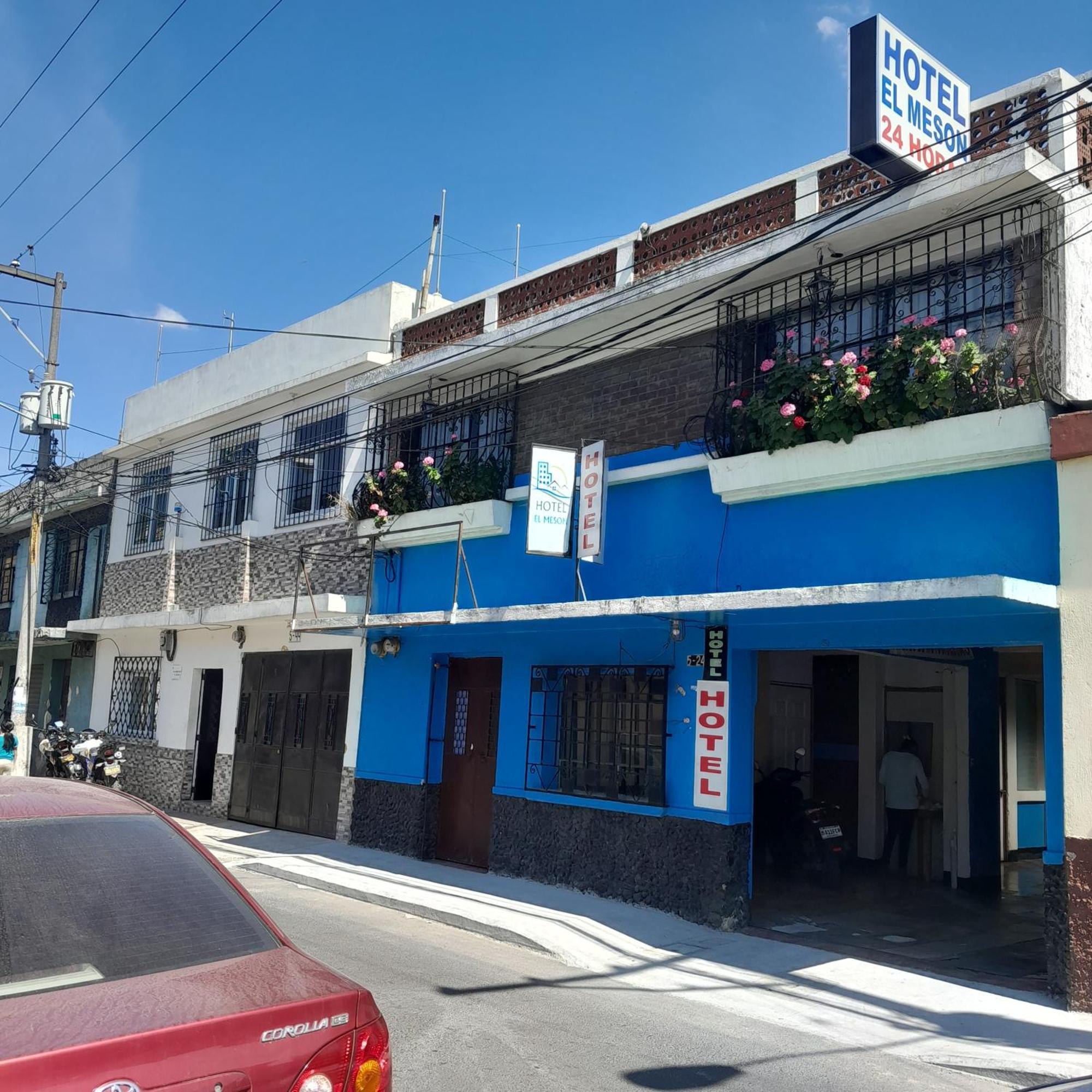 Hotel El Meson Guatemala Exteriör bild